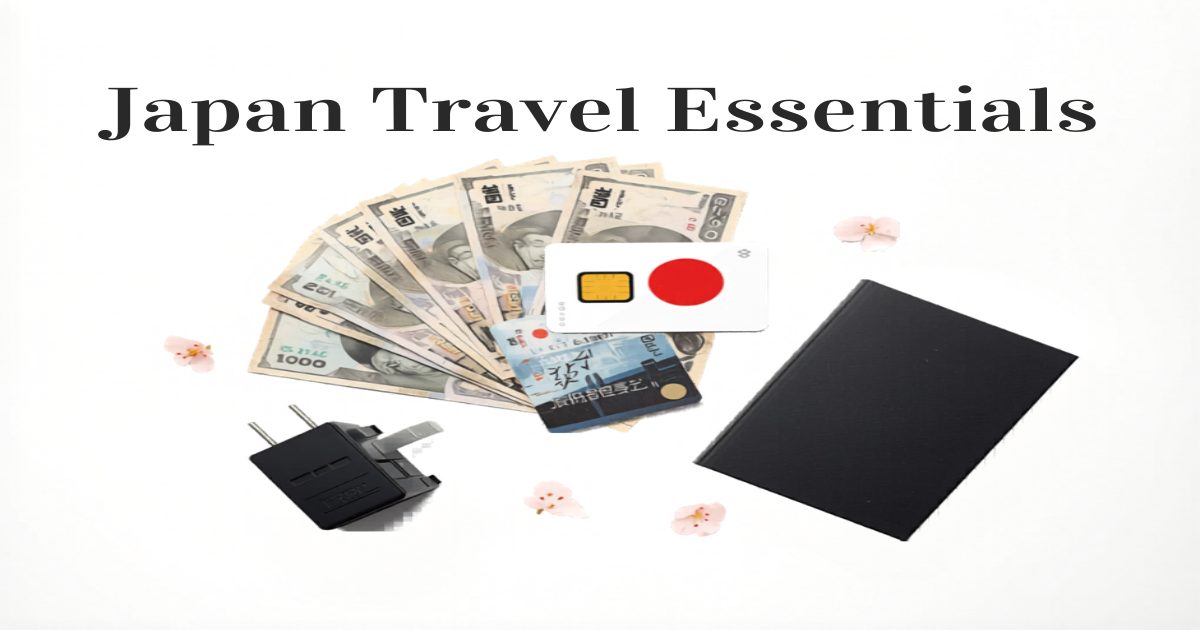 Japan travel essentials for central Japan