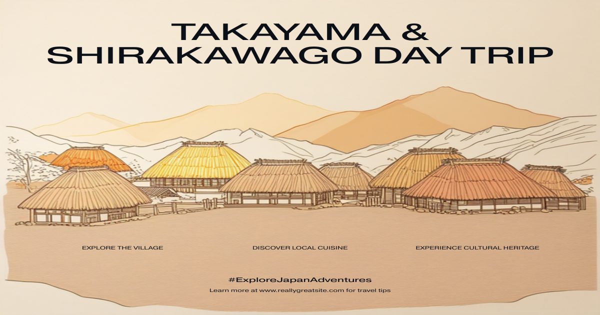 Takayama and Shirakawago day trip from Nagoya