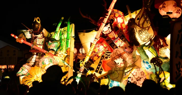 Kariya Mando Festival: Aichi’s 60kg Warrior Lanterns, Danced by One Man